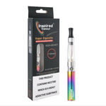 Load image into Gallery viewer, Inspired Vapour EGO CE4 Vape Pen Starter Kit in Rainbow – 1100mAh e-cig kit with refillable atomiser, ideal for beginners.