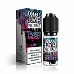 Load image into Gallery viewer, Double Drip Nic Salt E-Liquid Raspberry Sherbet – 10ml bottle, available in 10mg or 20mg nicotine strength.