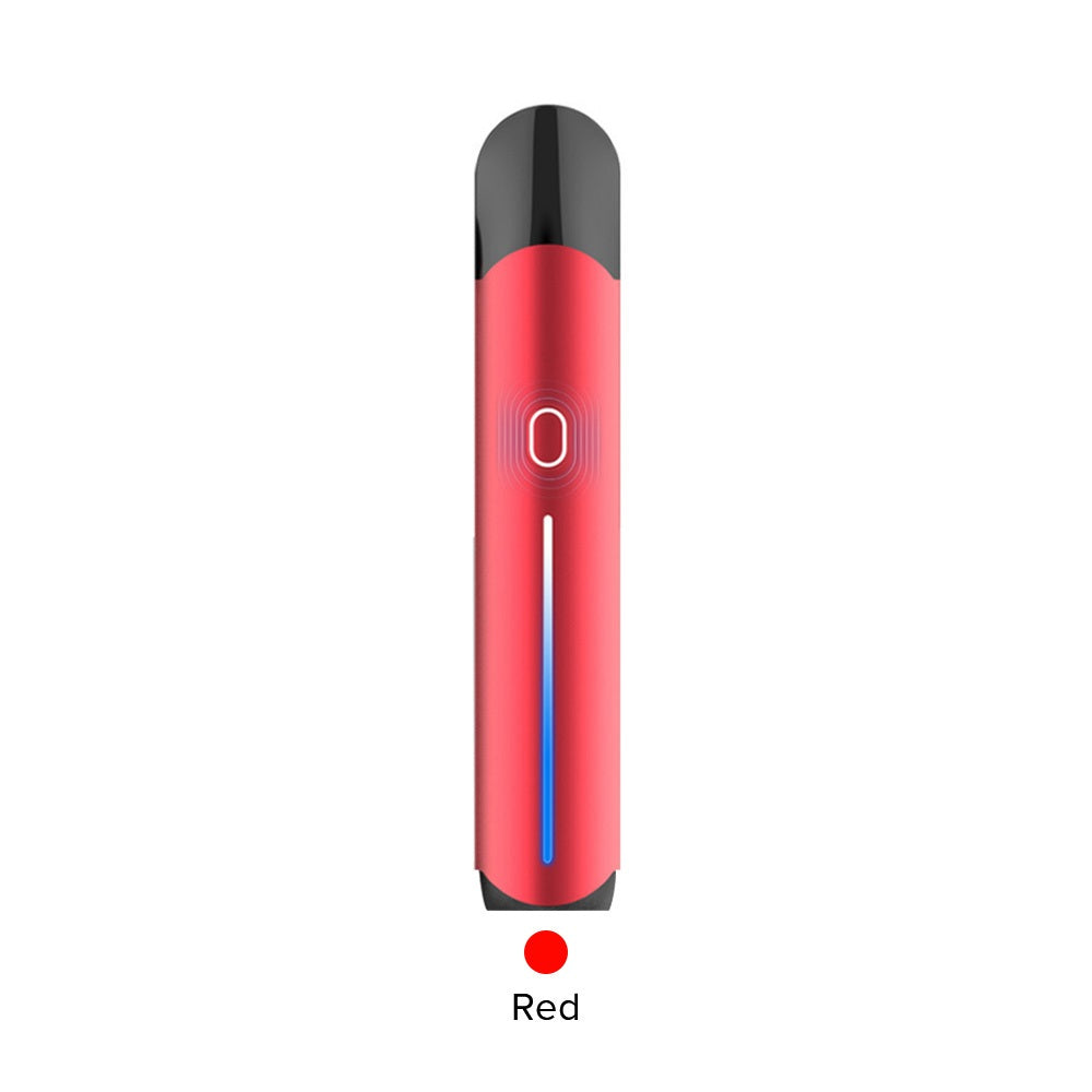 Genuine IQ Touch Refillable Pod Kit in Red – 450mAh battery, 2ml capacity, compact pod vape device.