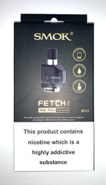 Load image into Gallery viewer, SMOK Fetch Pro replacement pods, 2ml cartridges compatible with RGC or RPM coils, pack of 3