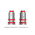 Load image into Gallery viewer, Smok LP2 replacement coils, pack of 5, including DC 0.6Ω coils for MTL vaping and Meshed 0.23Ω coils for DL vaping, designed for consistent flavor, smooth vapor production, and compatibility with Smok LP2‑supported devices.