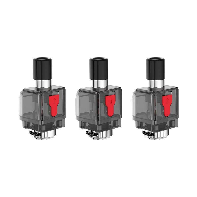 SMOK Fetch Pro replacement pods, 2ml cartridges compatible with RGC or RPM coils, pack of 3