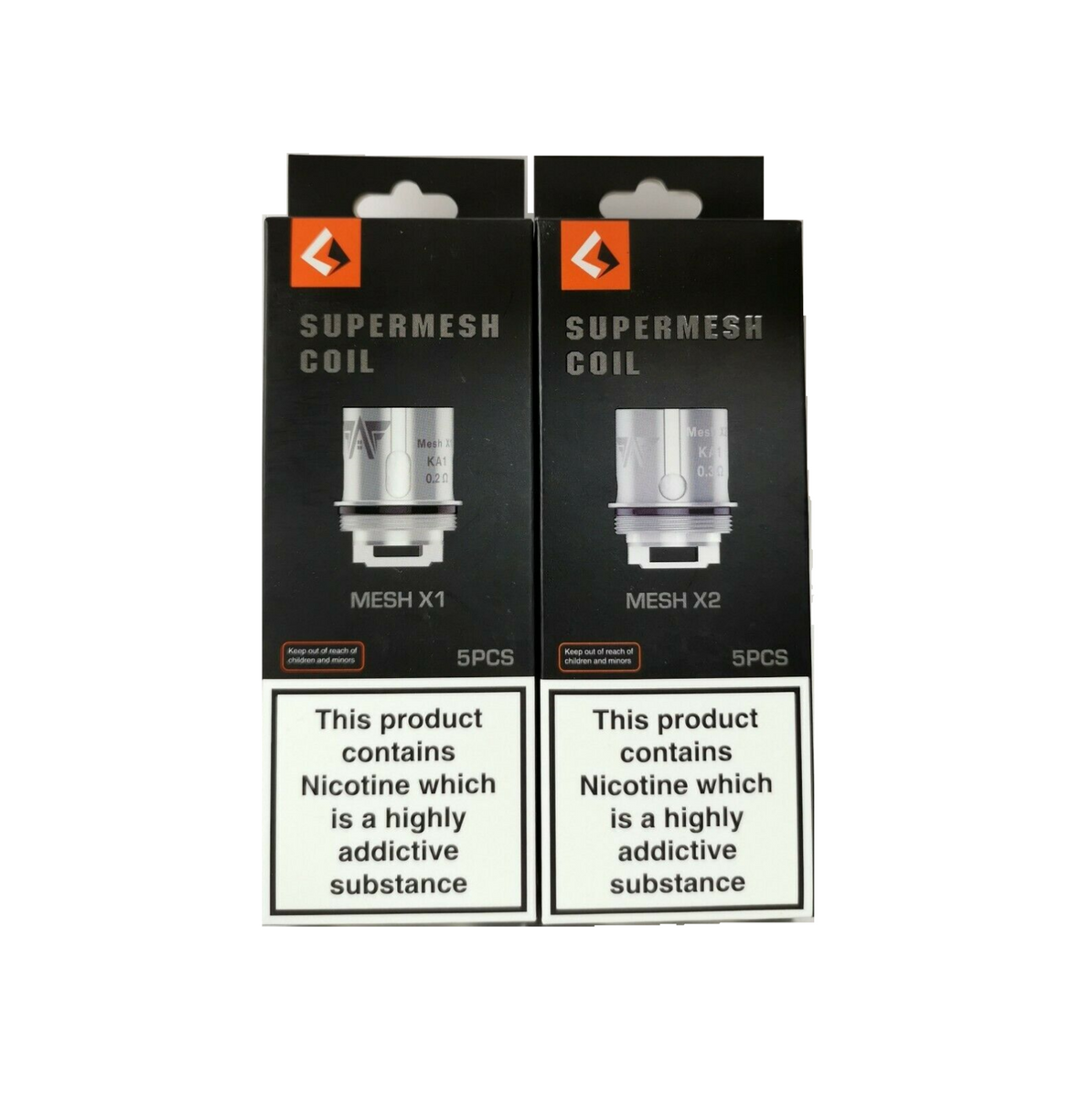 GEEKVAPE Supermesh X1 X2 Mesh Coils for Cerberus - 5x Coils  Eco Smok Vape  Store