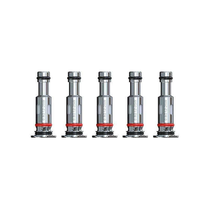 Smok LP1 Meshed Coils 0.8Ω MTL, pack of 5 genuine replacement coils, designed for smooth mouth‑to‑lung vaping with enhanced flavor and consistent vapor production, compatible with Smok LP1‑supported pod systems.