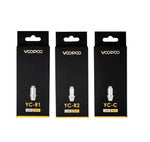 Load image into Gallery viewer, VooPoo YC FInic PnP Coils YC-C/ YC-R1/ YC-R2 Pack of 5x Replacement Coils