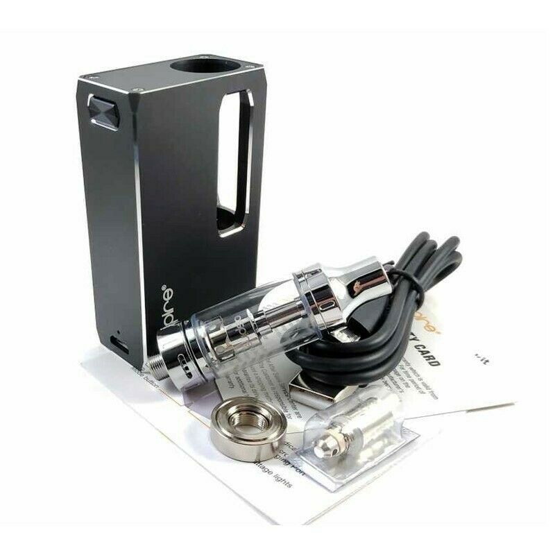 Aspire K1 Stealth vape e-cigarette starter kit with 1000mAh battery and Aspire K1 Plus refillable tank for long-lasting vaping.