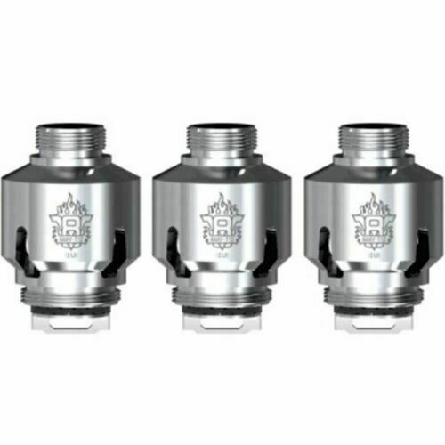 Pack of three SMOK V8 Baby T12 EU 0.15ohm replacement coils for the Cloud Beast tank, designed for dense vapor and rich flavor.