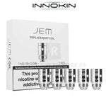 Load image into Gallery viewer, Pack of authentic Innokin JEM 1.6Ω replacement coils, optimized for 10W–13.5W vaping with smooth flavor delivery.