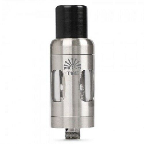 Innokin Endura T18 II Prism Tank TPD version in Stainless Steel with 2ml e-liquid capacity, designed for smooth mouth-to-lung vaping.
