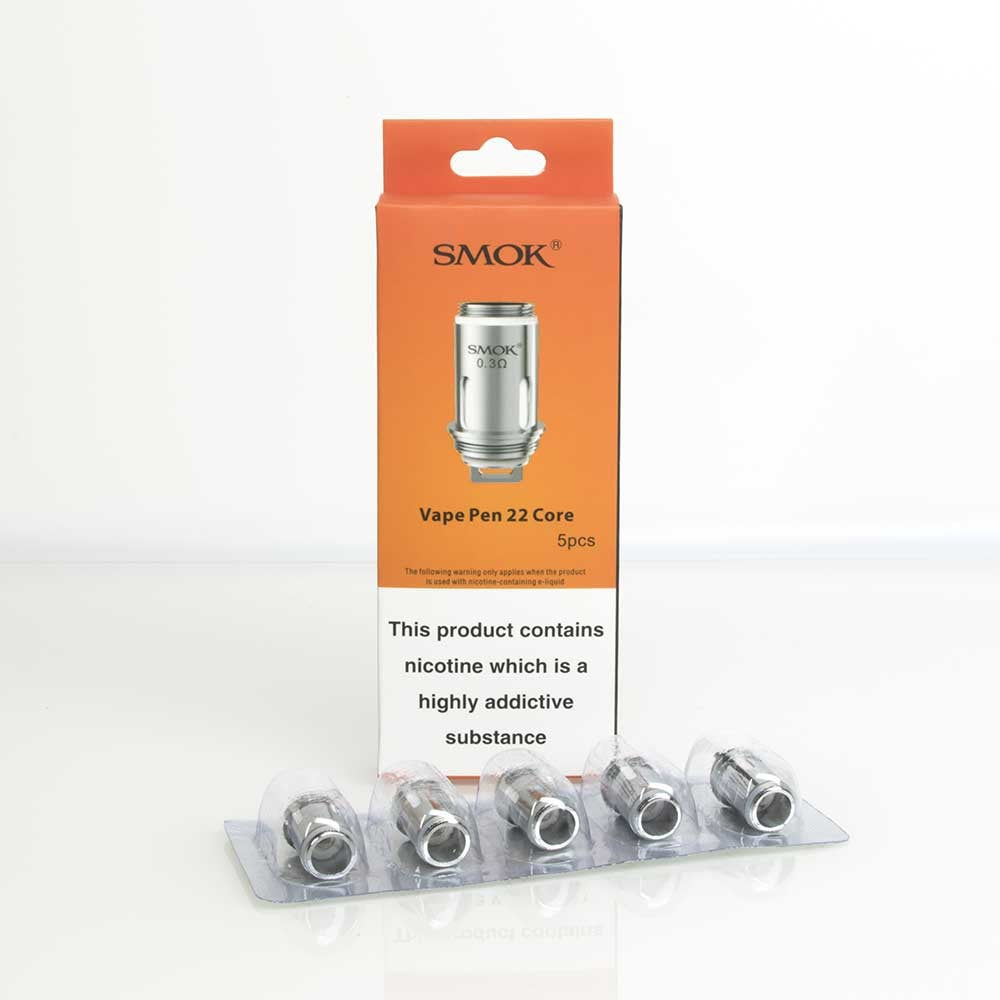 SMOK Vape Pen 22 Kit Replacement Coils 0.3Ohm Dual Core Coil Same Day Dispatch.