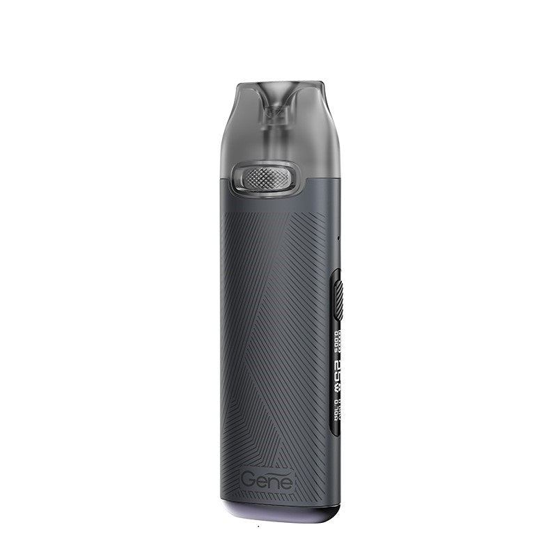 Voopoo V.Thru Pro pod vape kit in Space Grey with 900mAh built-in battery and 2ml e-liquid capacity for compact and efficient vaping.