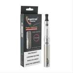 Load image into Gallery viewer, Inspired Vapour EGO CE4 Vape Pen Starter Kit in Stainless Steel – 1100mAh e-cig kit with refillable atomiser, ideal for beginners.