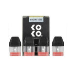 Load image into Gallery viewer, 100% Genuine Uwell Caliburn Koko replacement pods, pack of 4 refillable 1.2 ohm cartridges for Caliburn Koko pod vape kit.