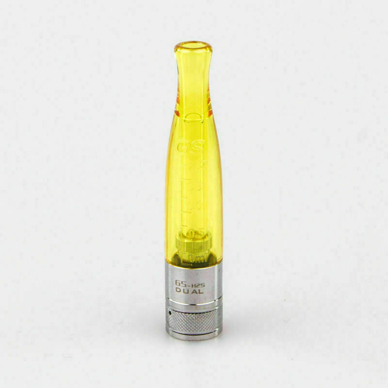 GS H2S Dual Core Atomizer Clearomizer 1x E-Cigarette E-Shisha Vape Hookah