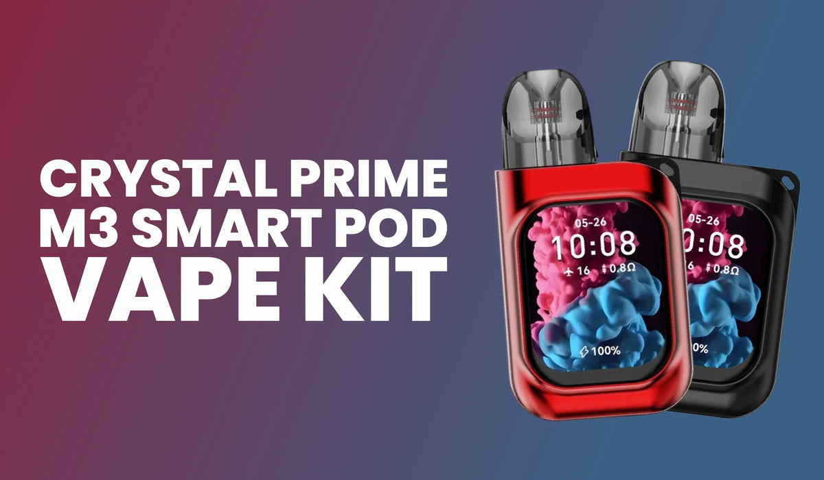 Crystal Prime M3 Smart Pod Vape Kit: Smart Technology Meets Modern Vaping