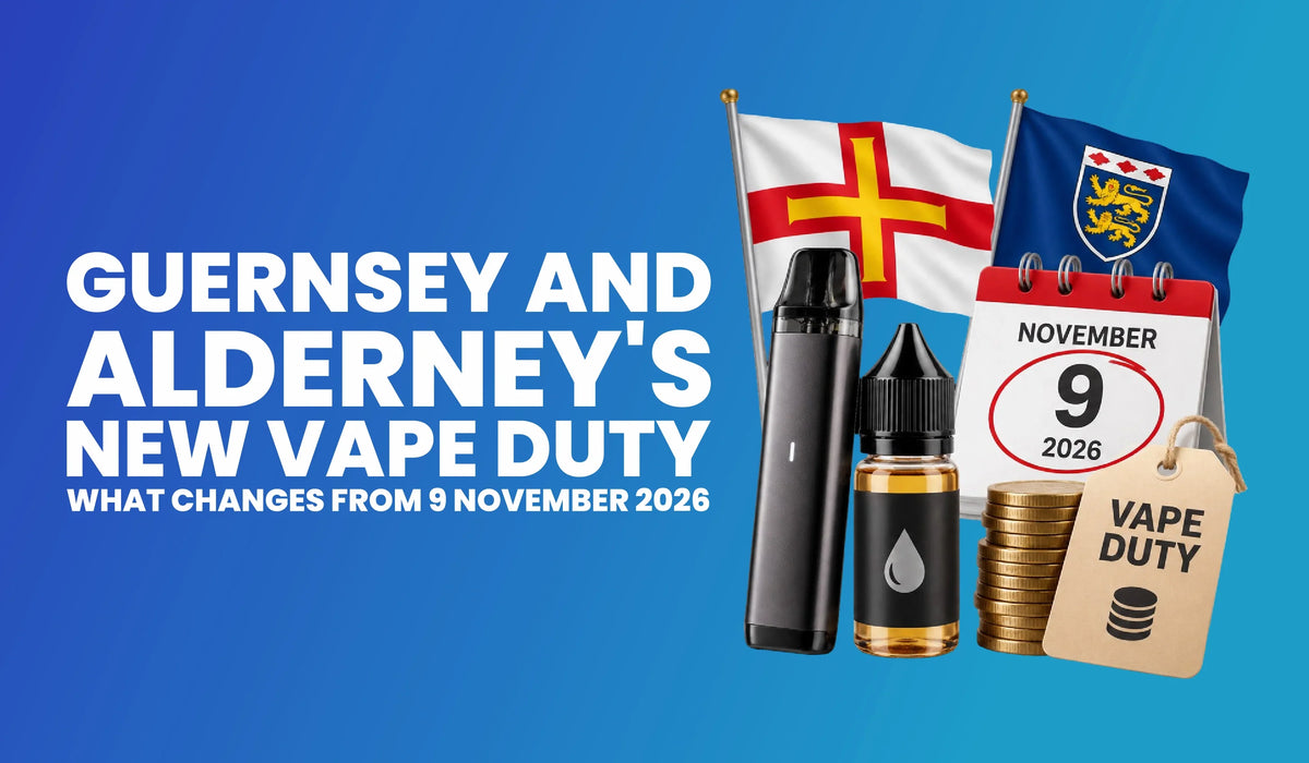 Guernsey and Alderney's New Vape Duty: What Changes From 9 November 2026