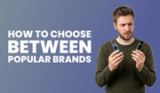 Vape brand comparison guide banner with tips on choosing between popular devices, e-liquids, and quality features.