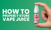 How to Properly Store Vape Juice