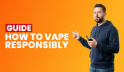 Blog banner for How to Vape Responsibly – UK guide to safe and mindful vaping.