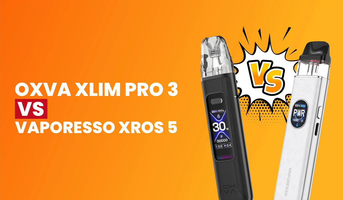 OXVA Xlim Pro 3 vs Vaporesso Xros 5: Which Pod Vape Reigns Supreme
