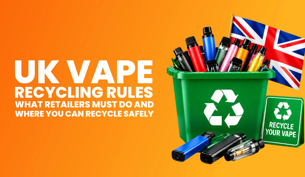 UK Vape Recycling Rules: What Retailers Must Do and Where You Can Recycle Safely