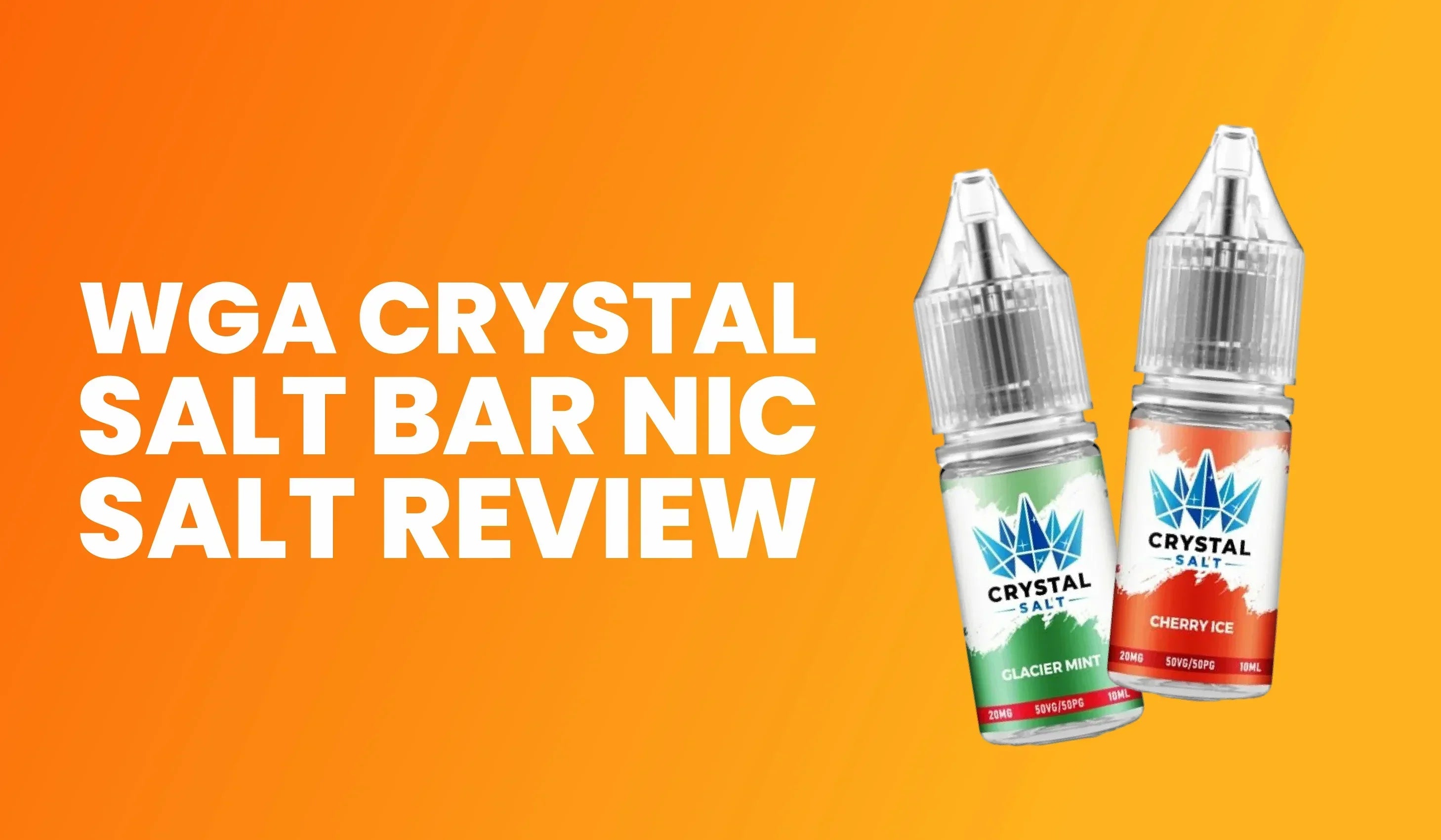 WGA Crystal Salt Bar Nic Salt Review – Eco Smok Vape Store