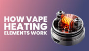 Vape coil and heating element guide banner explaining how they work