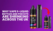 Why Vape E-Liquid Bottles and Pod Kits Are Shrinking Across the UK