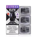 Load image into Gallery viewer, Elf Bar ELFX replacement pods in 0.6 Ohm, designed for the ELFX device with easy side-fill system, leak-resistant build, and smooth coil performance for consistent flavor and vapor
