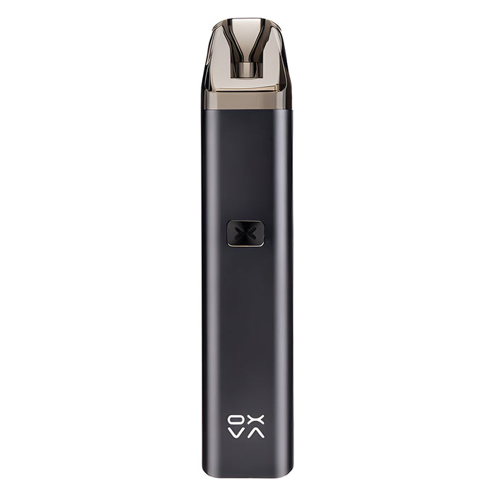 OXVA Xlim C Refillable Vape Kit in Gunmetal – sleek and durable vape device with a metallic gunmetal finish, adjustable wattage, and a refillable pod system for a personalized vaping experience.