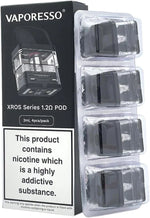 Load image into Gallery viewer, Vaporesso XROS 1.2Ω replacement pods with Flavor Boost technology, designed for delivering enhanced taste and smooth vapor production, compatible with the Vaporesso XROS series for a satisfying vaping experience.
