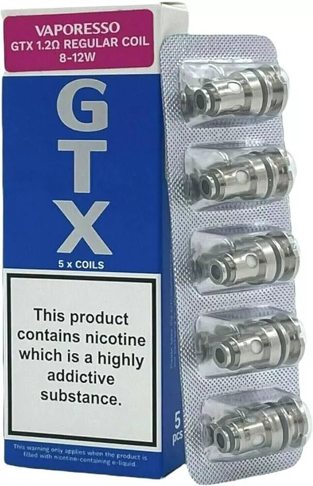 Vaporesso® GTX Coils (5-Pack) - For PM30, PM80, Luxe, Swag