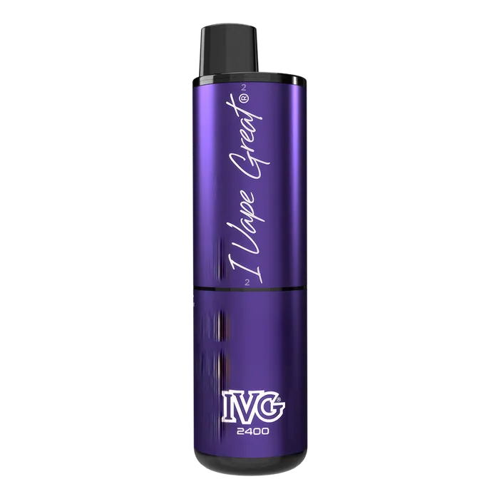 IVG 2400 Disposable Vape Kit in Blackcurrant Lemonade – multi-flavor disposable vape offering up to 2400 puffs with a bold and smooth nicotine delivery.