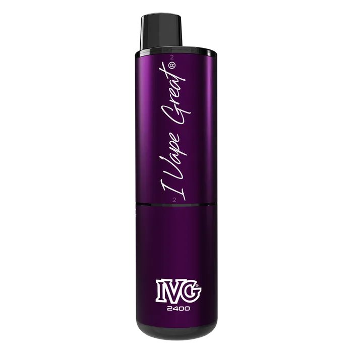 IVG 2400 Disposable Vape Kit in Berry Blackberry Edition – multi-flavor disposable vape offering up to 2400 puffs with a bold and smooth nicotine delivery.
