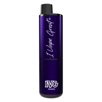IVG 2400 Disposable Vape Kit in Blackcurrant Edition – multi-flavor disposable vape offering up to 2400 puffs with a bold and smooth nicotine delivery.
