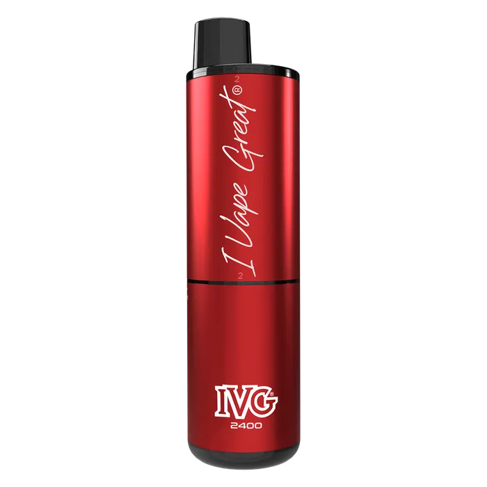 IVG 2400 Disposable Vape Kit in Fizzy Cherry – multi-flavor disposable vape offering up to 2400 puffs with a bold and smooth nicotine delivery.