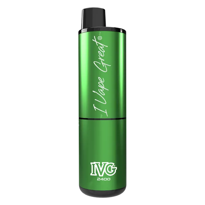 IVG 2400 Disposable Vape Kit in Kiwi Edition – multi-flavor disposable vape offering up to 2400 puffs with a bold and smooth nicotine delivery.