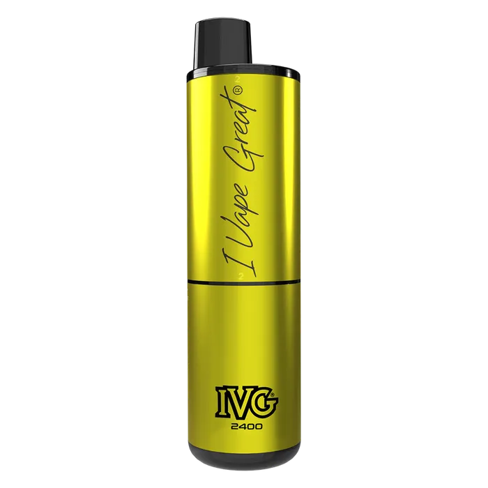 IVG 2400 Disposable Vape Kit in Lemon Edition – multi-flavor disposable vape offering up to 2400 puffs with a bold and smooth nicotine delivery.