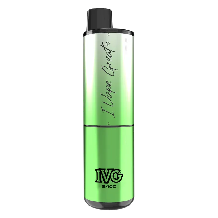 IVG 2400 Disposable Vape Kit in Lime – multi-flavor disposable vape offering up to 2400 puffs with a bold and smooth nicotine delivery.