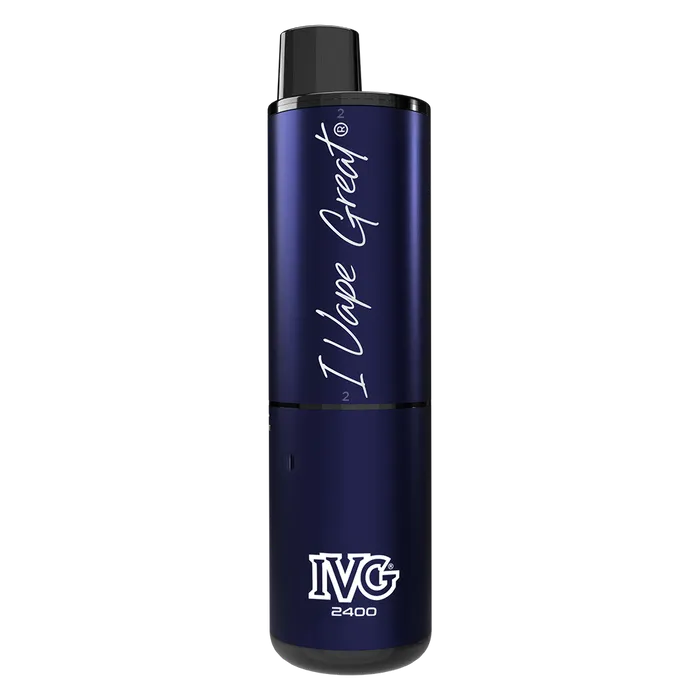 IVG 2400 Disposable Vape Kit in Shisha Edition – multi-flavor disposable vape offering up to 2400 puffs with a bold and smooth nicotine delivery.