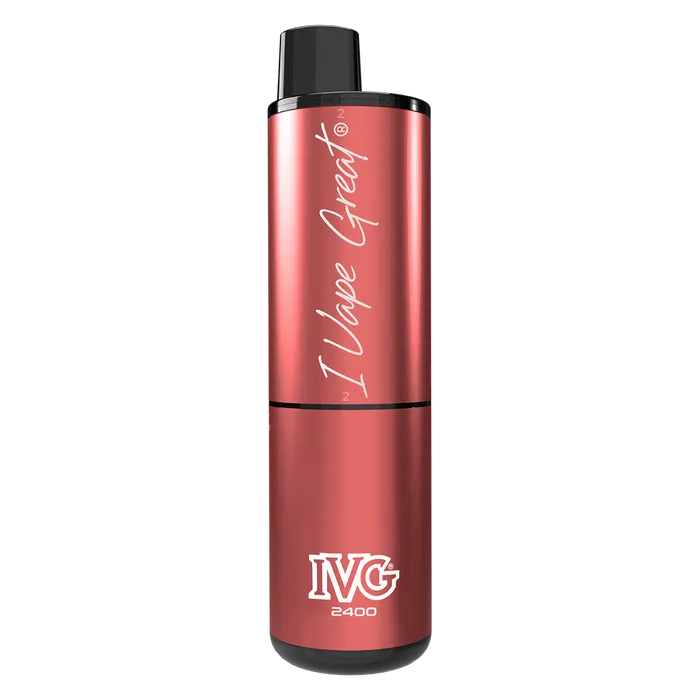 IVG 2400 Disposable Vape Kit in Strawberry Edition – multi-flavor disposable vape offering up to 2400 puffs with a bold and smooth nicotine delivery.