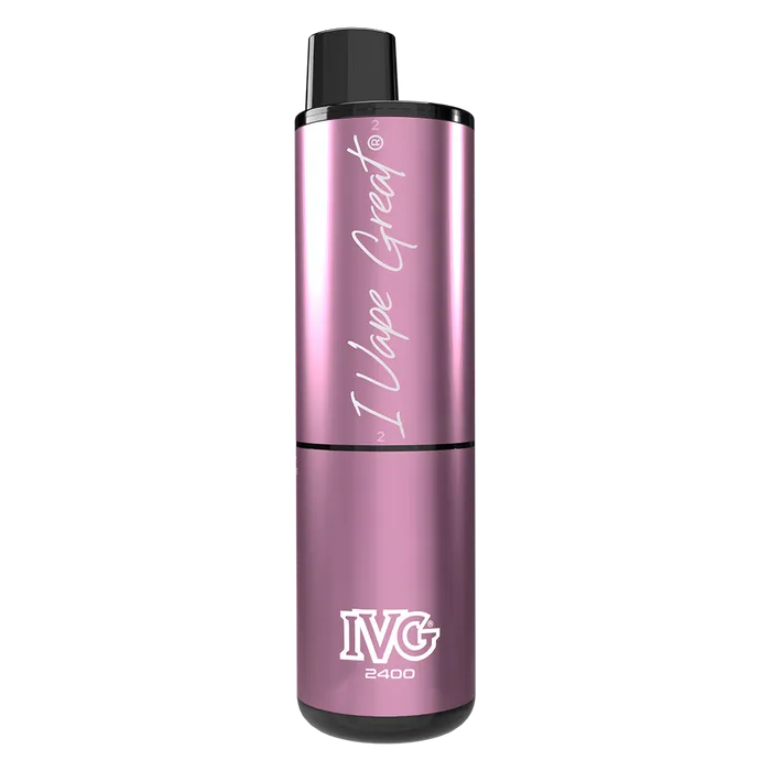 IVG 2400 Disposable Vape Kit in Strawberry Ice – multi-flavor disposable vape offering up to 2400 puffs with a bold and smooth nicotine delivery.