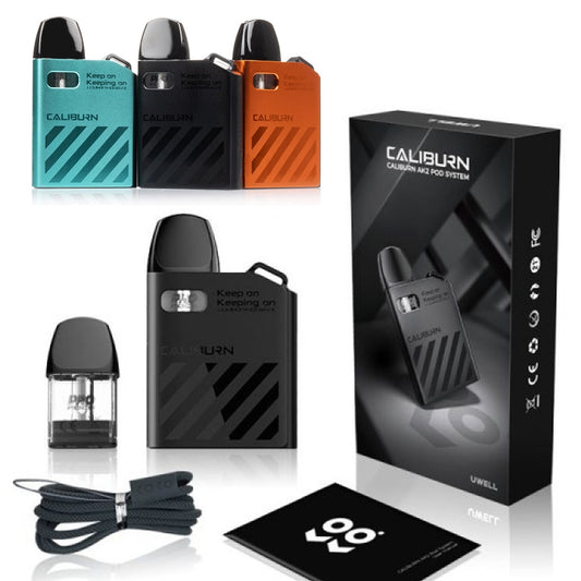 Uwell Caliburn AK2 Pod Kit Or Pack Of 4x Replacement Pods