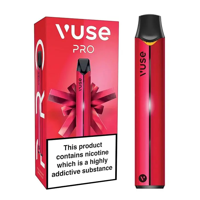 Vuse Pro Vape Kit Red – sleek, easy-to-use vape device offering consistent flavor and smooth performance
