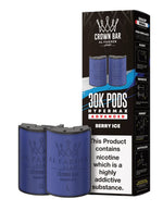 Load image into Gallery viewer, Al Fakher Hypermax 30K Prefilled Pods in Berry Ice flavour – premium vape pods offering bold flavours and long-lasting performance
