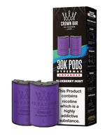 Load image into Gallery viewer, Al Fakher Hypermax 30K Prefilled Pods in Blueberry Mint flavour – premium vape pods offering bold flavours and long-lasting performance
