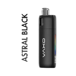 Load image into Gallery viewer, OXVA ONEO 40W Pod Vape Kit in Astral Black, equipped with a 1600mAh rechargeable battery, 2ml refillable tank with pods, adjustable airflow, and a modern ergonomic design for smooth MTL and RDL vaping performance
