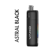 OXVA ONEO 40W Pod Vape Kit in Astral Black, equipped with a 1600mAh rechargeable battery, 2ml refillable tank with pods, adjustable airflow, and a modern ergonomic design for smooth MTL and RDL vaping performance