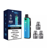 Load image into Gallery viewer, Aurora Green Hayati X4 Pod Vape Kit 1300mAh - 2ml Pods, 3x &amp; 10ml Nic Salt
