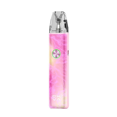 OXVA Xlim 4 Pod Kit in AuroraPetalPink featuring a 1600mAh battery, up to 30W output, adjustable airflow and UNITECH 3.0 pod technology.